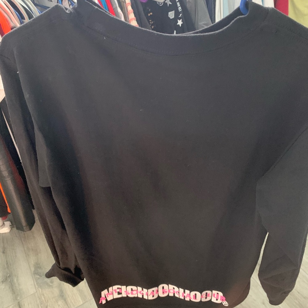 Anti social club long sleeve tee